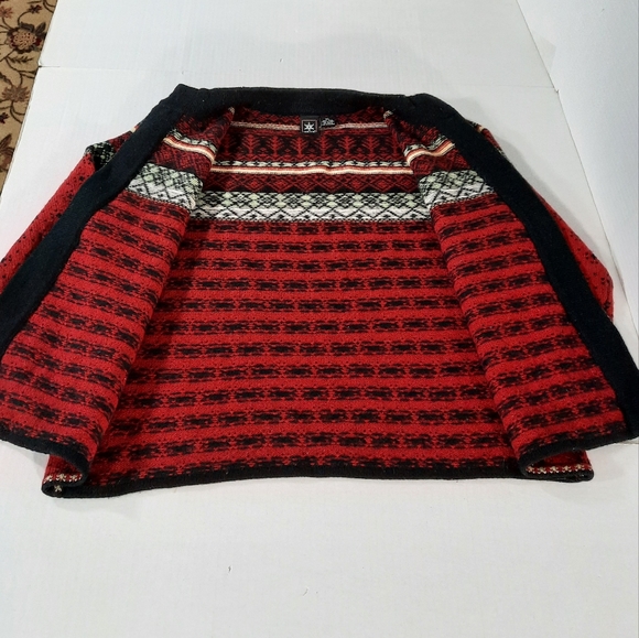 Skyr Wool Fair Isle Cardigan Sweater - Picture 8 of 8